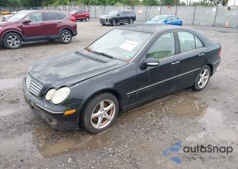 2007 Mercedes-Benz C 280 Luxury 4Matic из США, поврежденный, VIN WDBRF92H07F920830